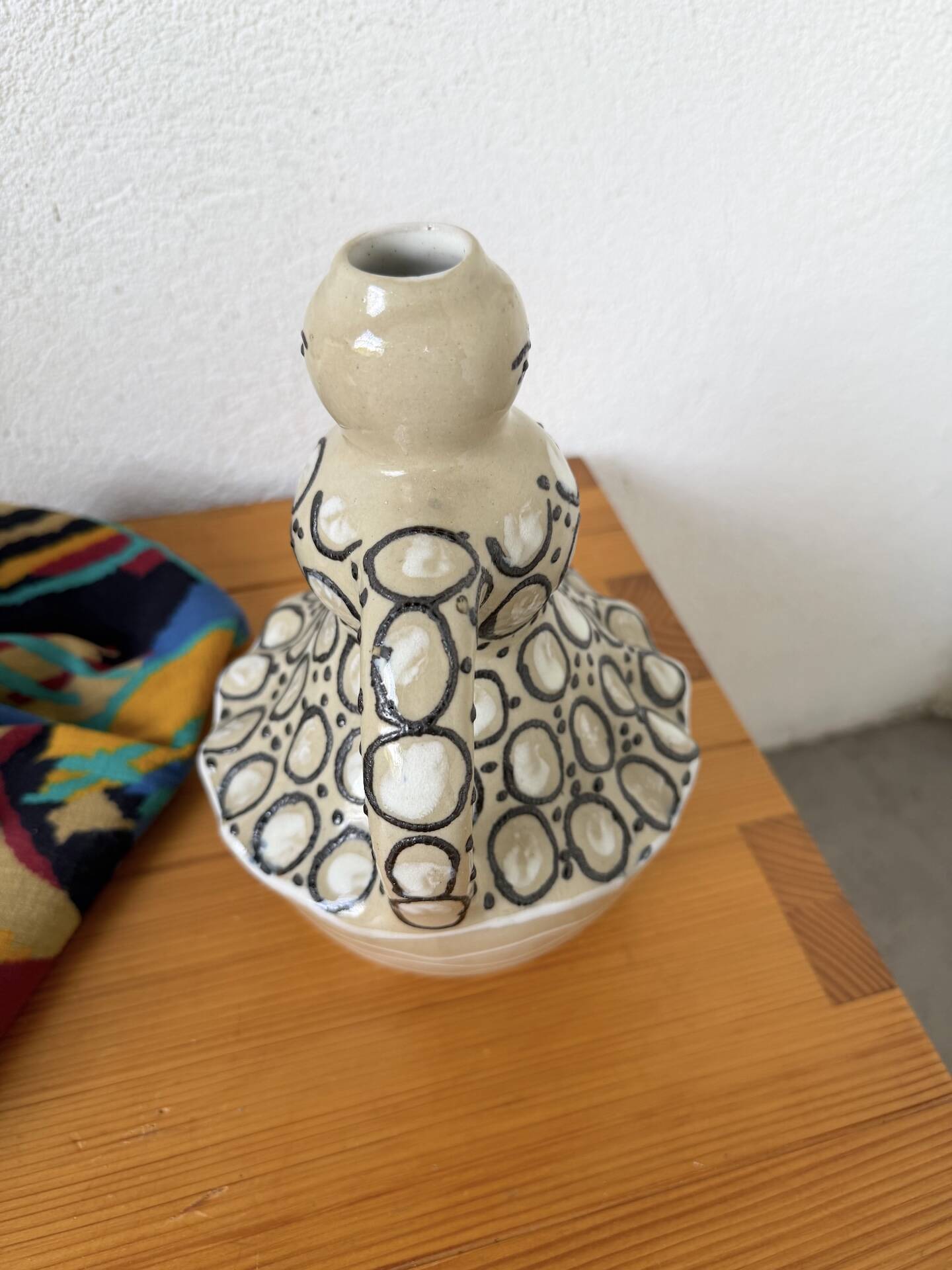 Anthropomorphic vase Folk Art woman