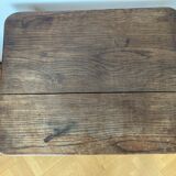 Side table harness console 30s vintage solid wood