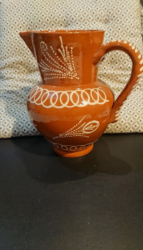 Portuguese pitcher in terracotta