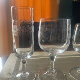 Matignon Cristal d’Arques glasses