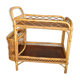 Rattan service trolley