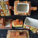 Services 6 pieces /tea /coffee maker /salt /pepper