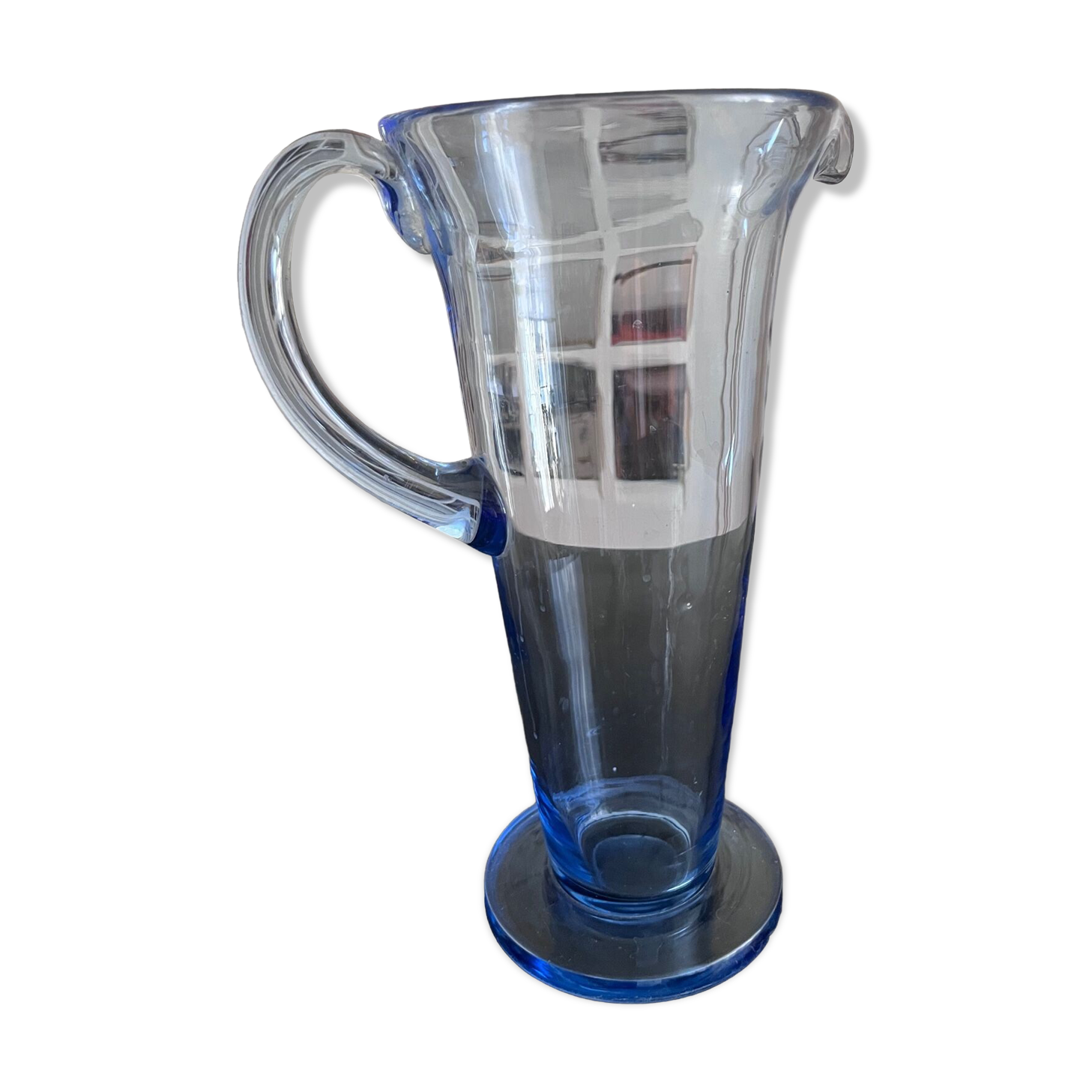 Vintage glass pitcher
