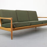 Vintage "Kolding" Sofa in Oak by Erik Wørtz for Ikea, 1960s