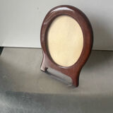 Vintage art deco style mahogany wooden frame measurements 17 cm x 12 cm