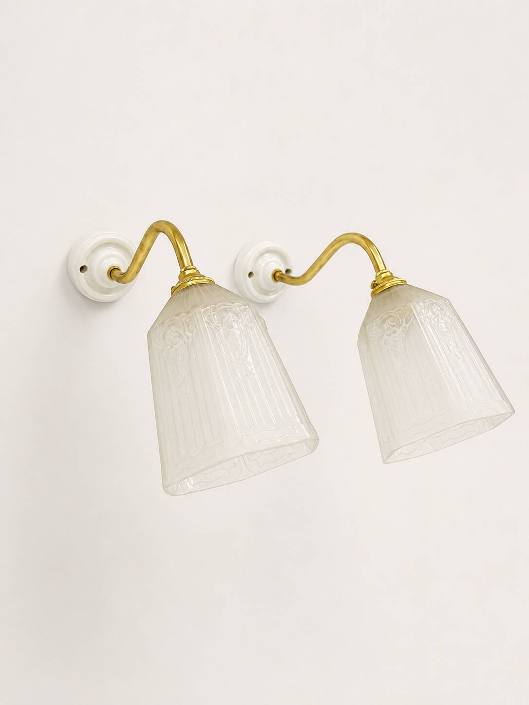 Art Deco wall lights