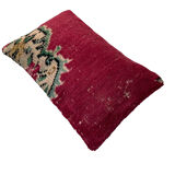 Vintage turkish rug cushion cover, 30 x 50 cm