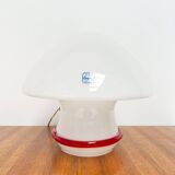 Murano glass mushroom table lamp by De Majo, 1970s