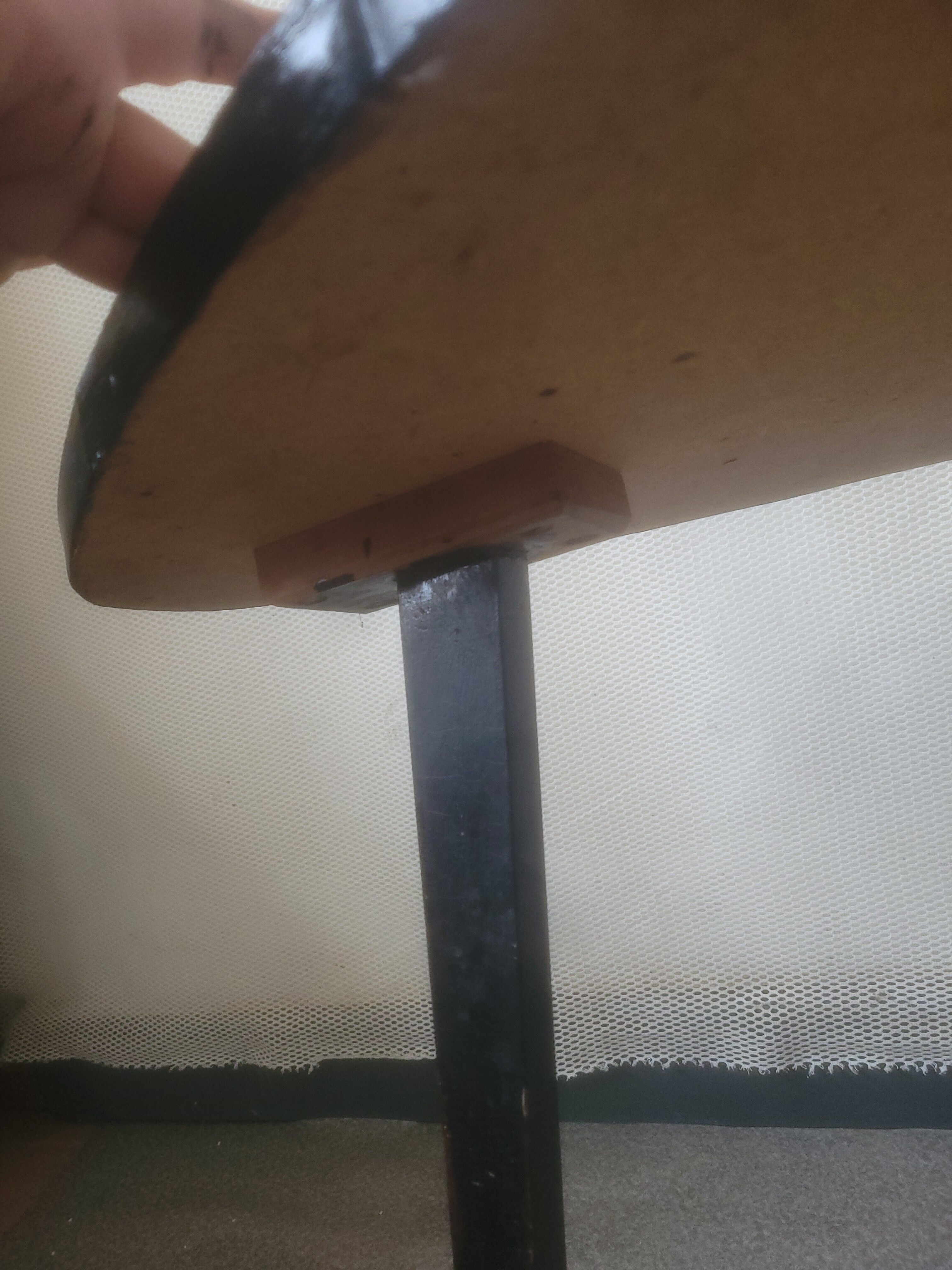 Vintage tripod side table