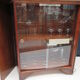 Art deco bar system in walnut