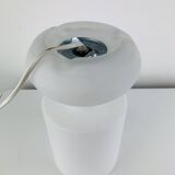 Vintage matte white glass lamp Lykta from Ikea.