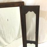 Mirror with its flowered doors 90x111cm