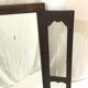 Mirror with its flowered doors 90x111cm