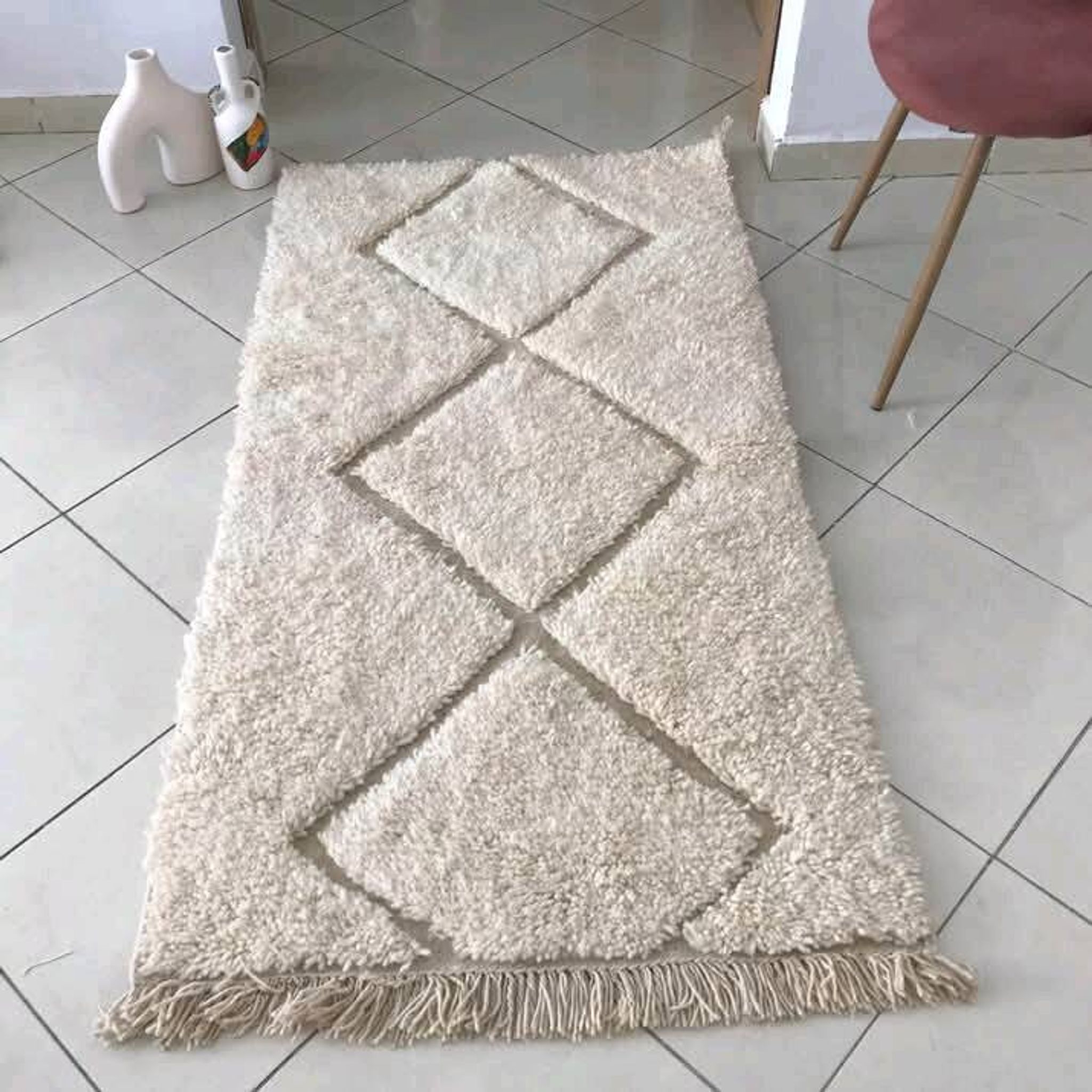 Tapis couloir artisanal 250cmx90cm
