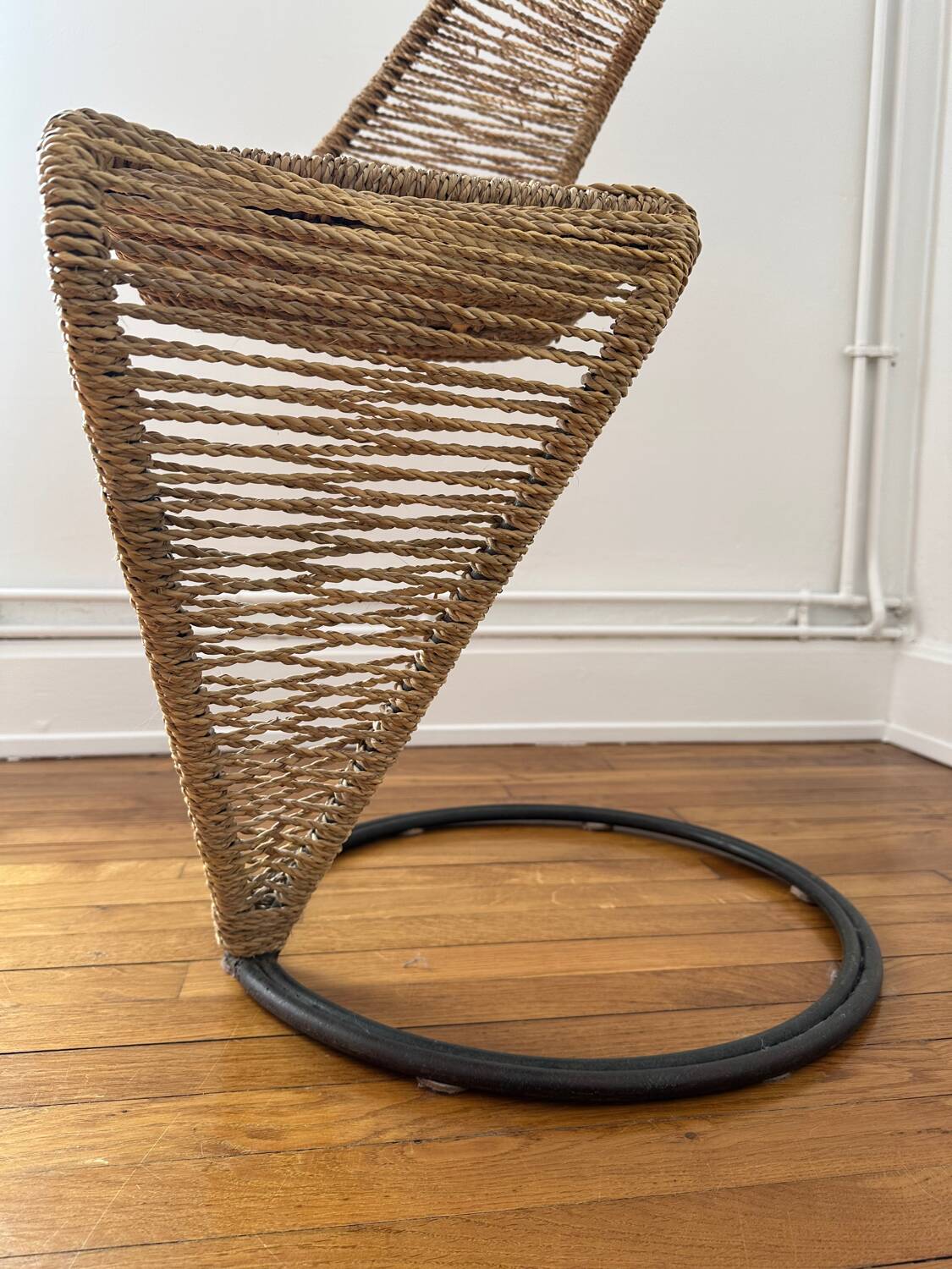 Question mark armchair by Tom Dixon, vintage 1980