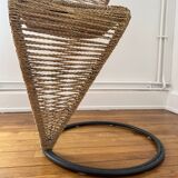 Question mark armchair by Tom Dixon, vintage 1980