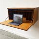 Mid-Century Modern wall mounted desk unit by Beaver and Tapley