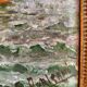 Ancient painting, Marine, signed 20th century