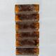 Set of 6 contemporary handcrafted glass paste knife holders