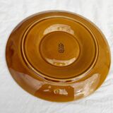 Assiettes en barbotine Gien