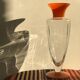 Vase in glass