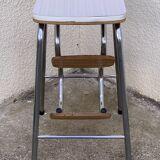 Formica stepladder stool 1970