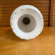 Arlus lunel wall torch light gold metal + white opaline mid-century