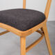 Set of 4 Dining Chairs, 1960s, Czechoslovakia, Midcentury, Reupholstered