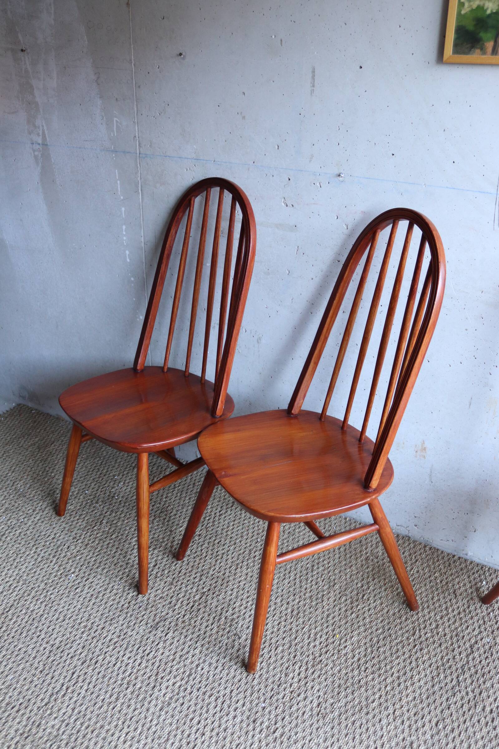 4 vintage Quaker chairs from the 60s