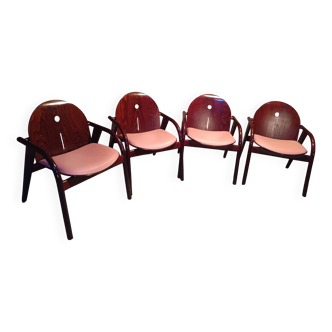 4 fauteuils Baumann