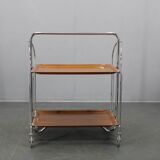Mid-century folding serving cart, Italy, 1970s