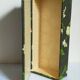 Box padded with old fabric