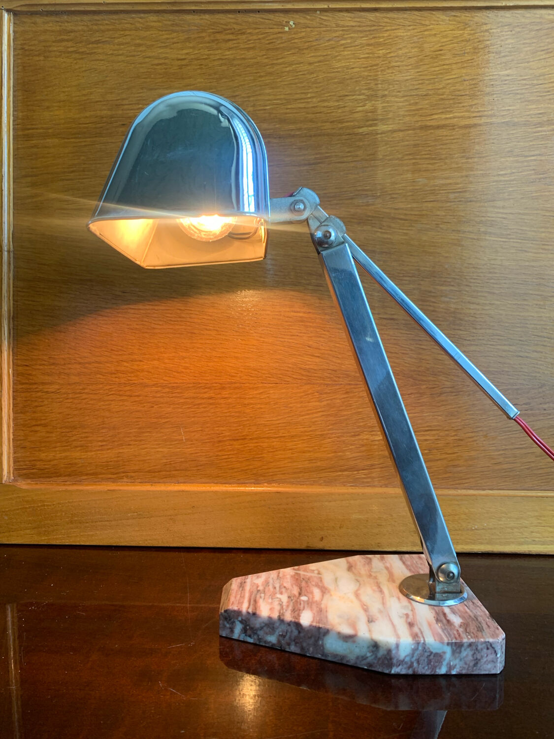 Art Deco articulated lamp
