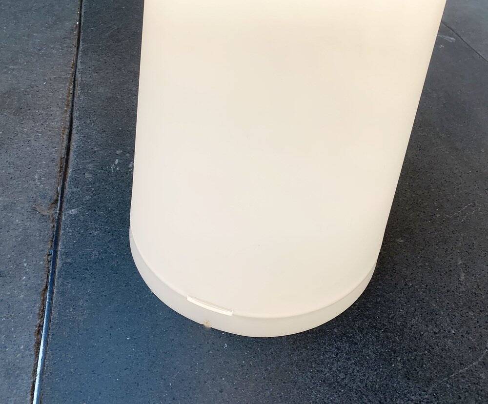 Italian postmodern cone floor lamp by Emporium