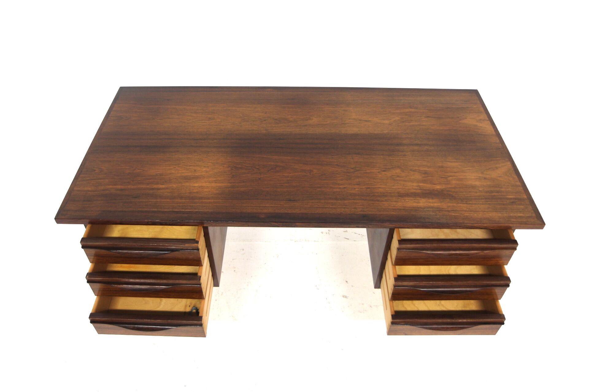 Bureau scandinave en palissandre, Suède, 1950