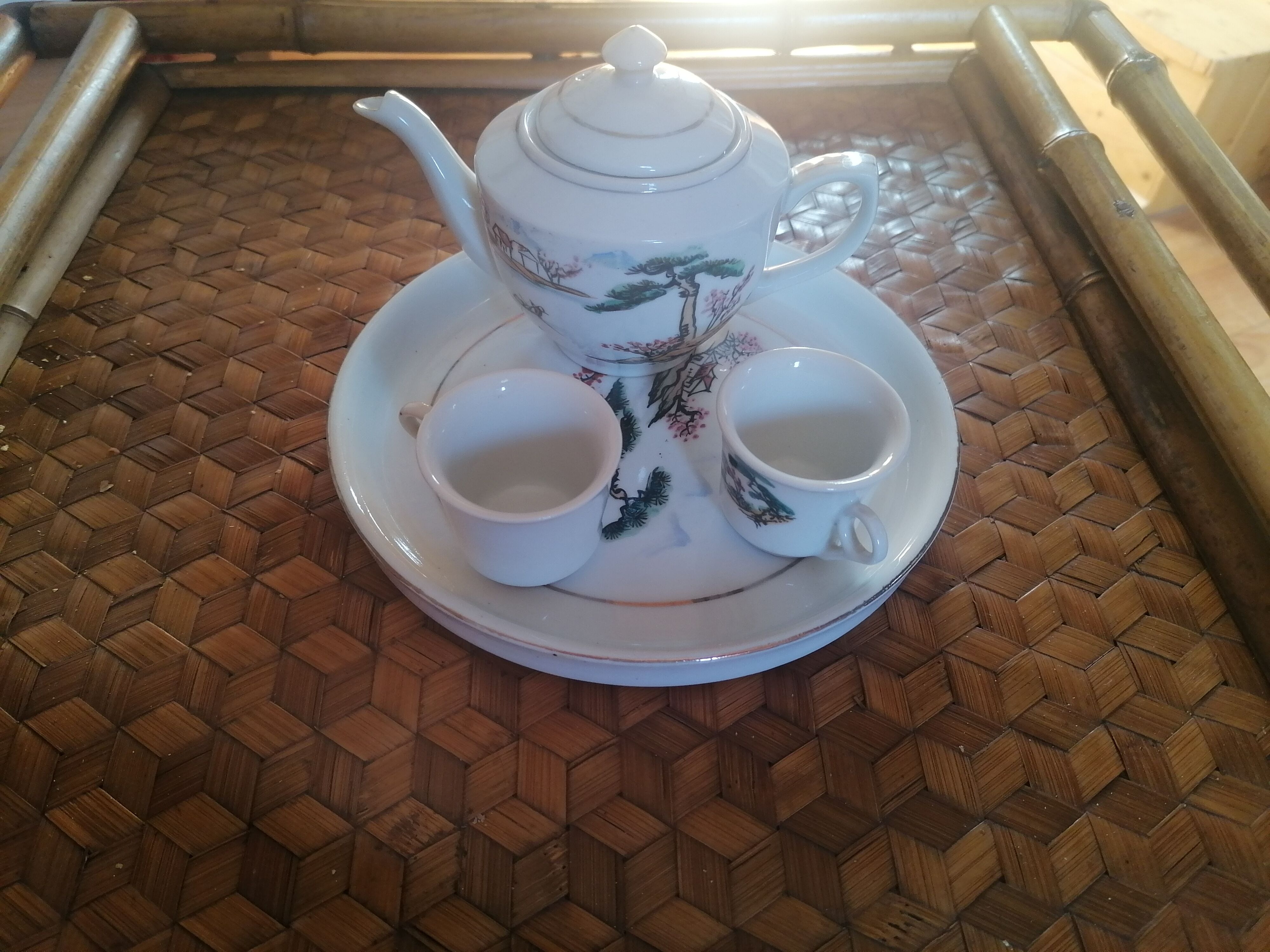 Service duo a thé ou café chinois