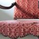 Vintage 19th century Danish Baroque oak armchair - Louis XV style