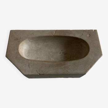Stone monastery stoup XS bastide soap holder
