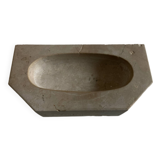 Stone monastery stoup XS bastide soap holder