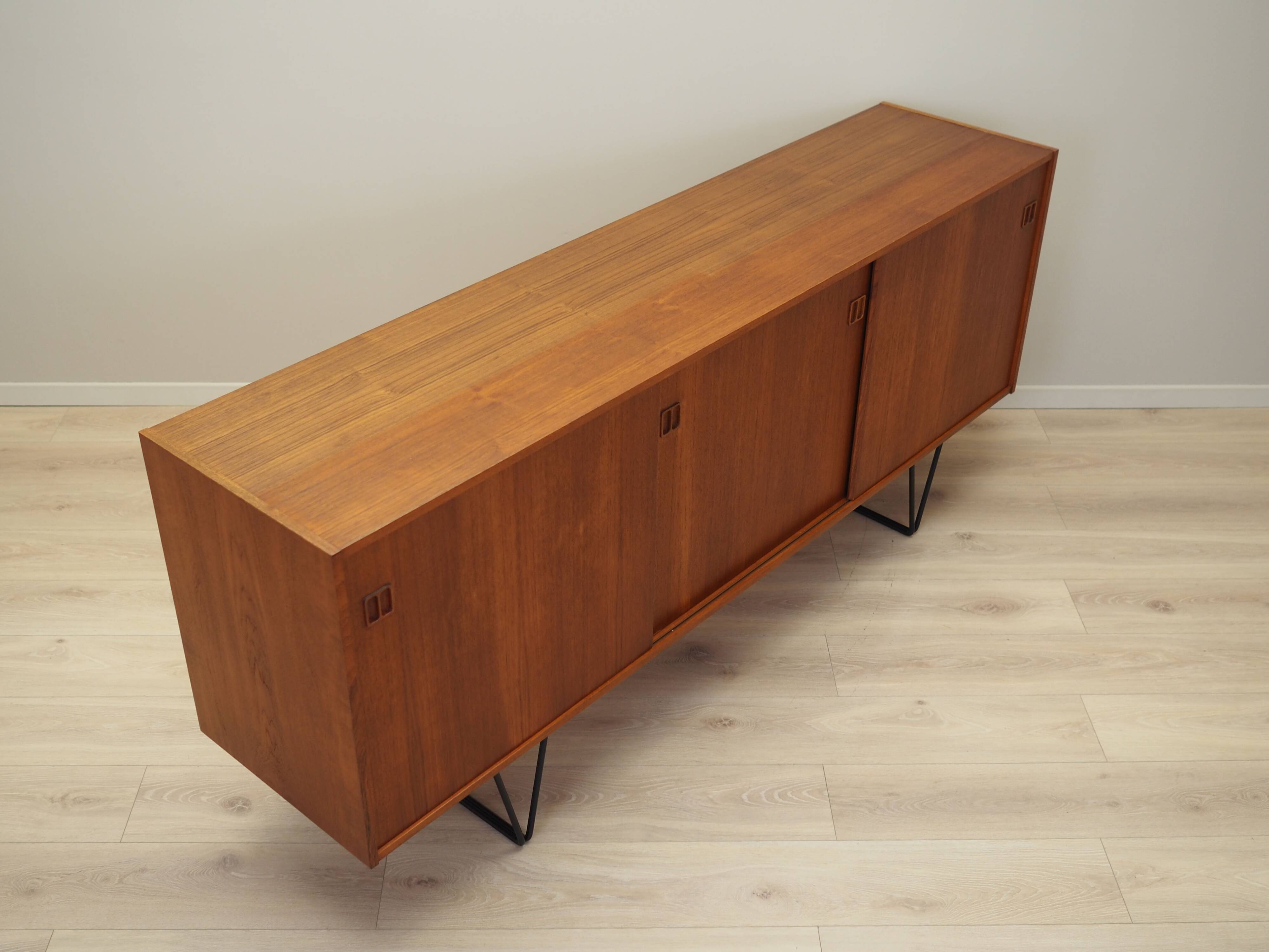 Teak sideboard, Danish design, 1970s, production: Denmark