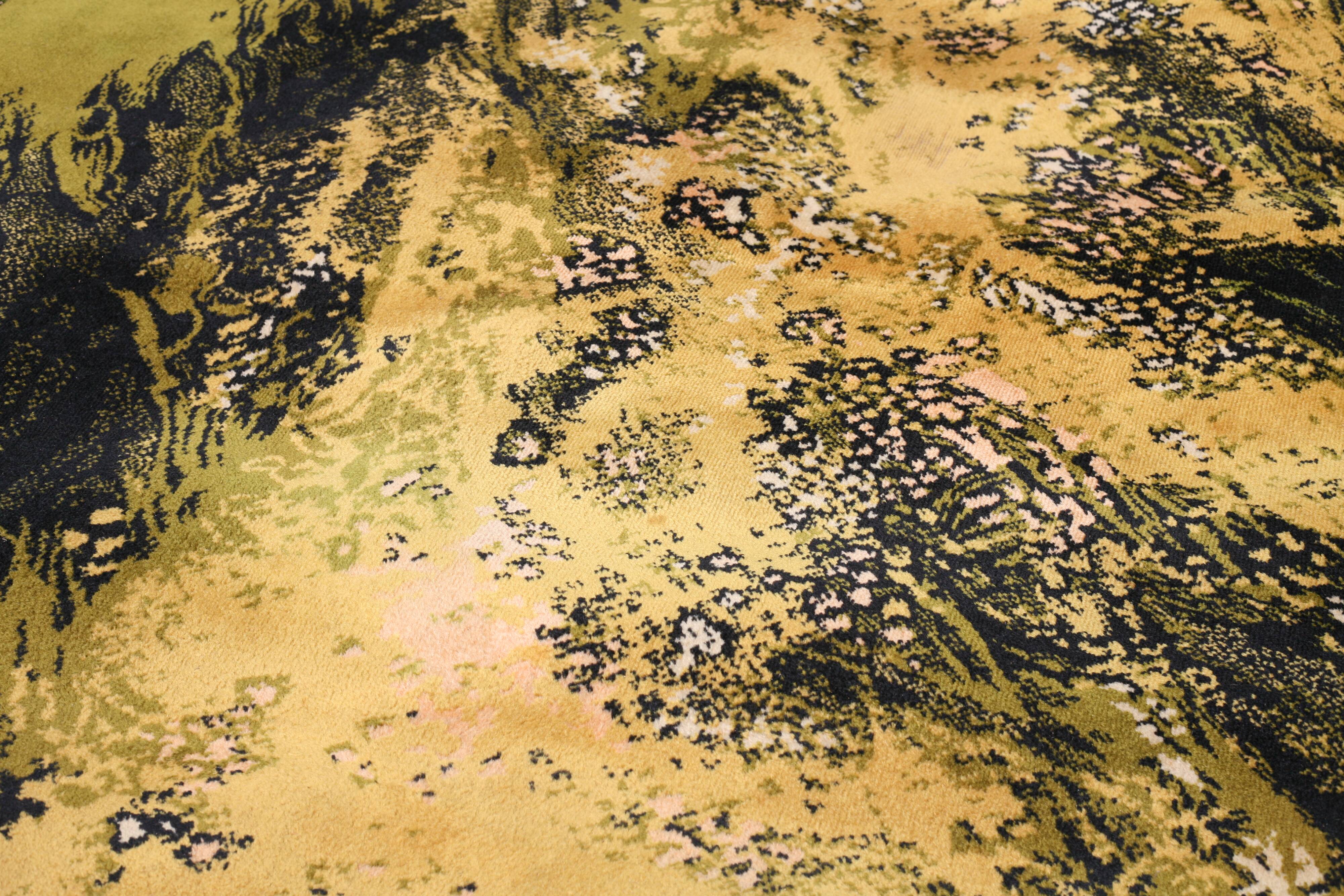 Rug by René Furonon. France, circa 1960