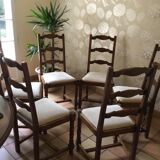 Chaise style Louis Philippe