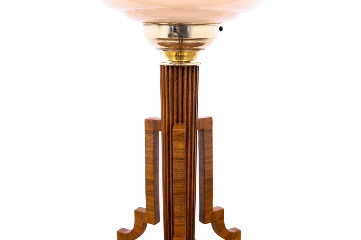 Art Deco table lamp, Poland, mid-20th century.