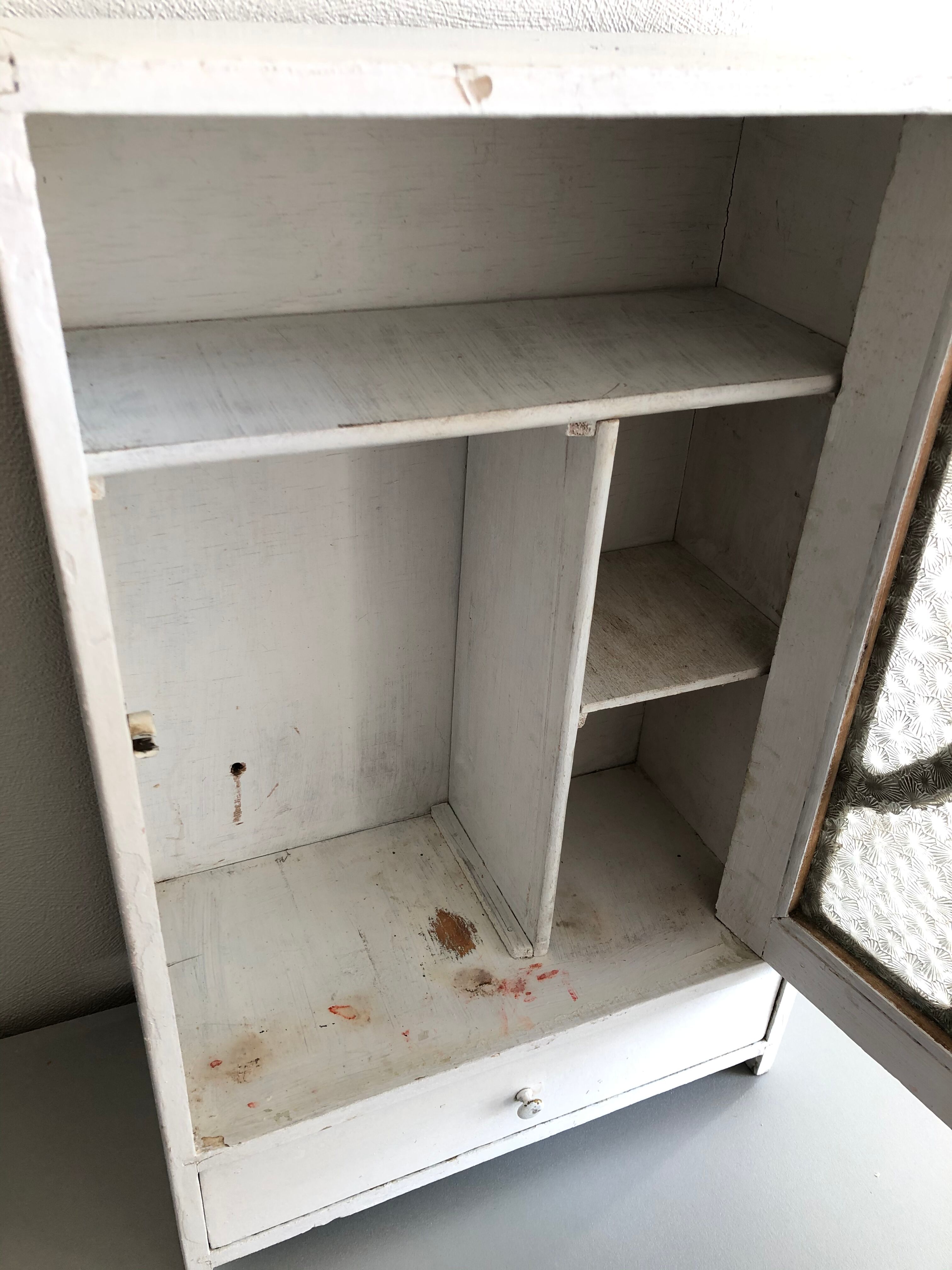 Old pharmacy cabinet