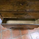 Louis Philippe style chest of drawers in walnut