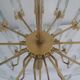 Brass chandelier from Sciolari