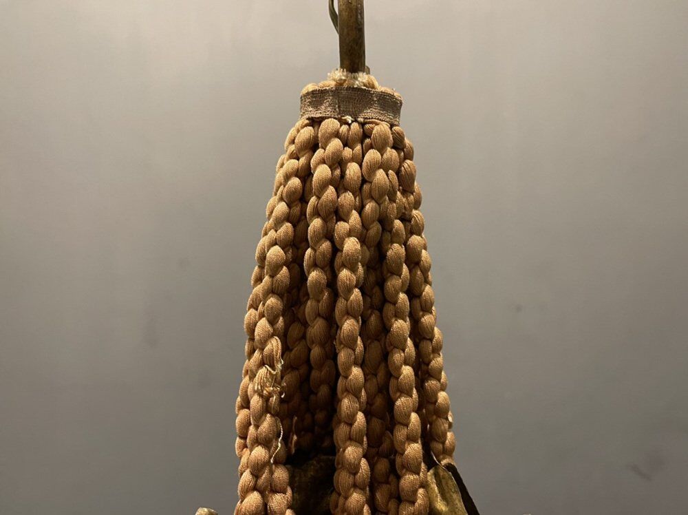 Italian tole chandelier, 1940s