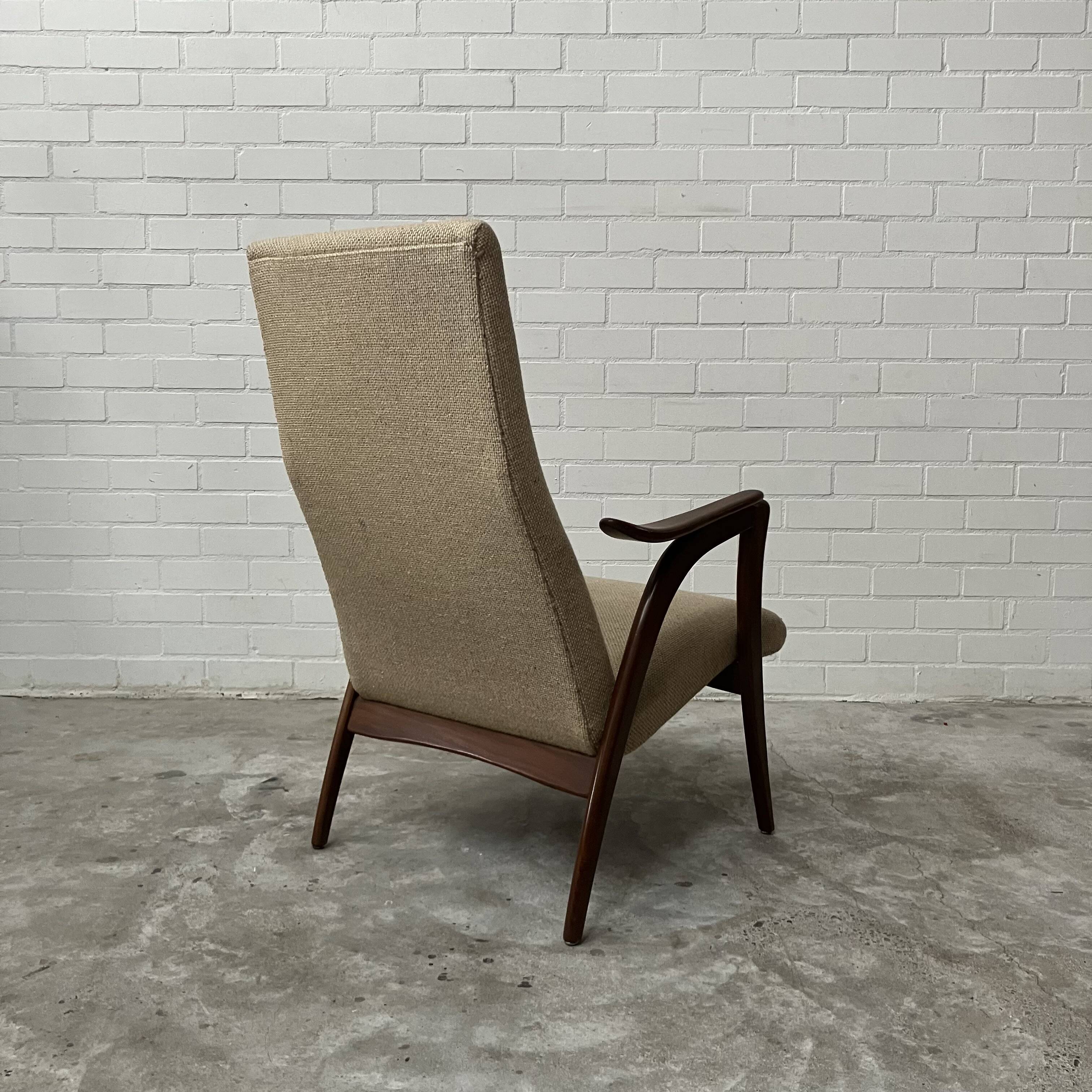 Fauteuil vintage en teck