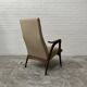 Fauteuil vintage en teck