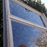 Wooden canopy 3 windows with bellows and abbatant
